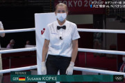 東京オリンピックボクシング　女子フェザー級・決勝　入江 聖奈?