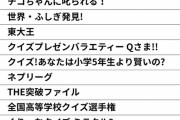 「勉強になると思うクイズ番組」ランキングｷﾀ━━━━(ﾟ∀ﾟ)━━━━!!