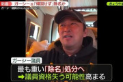 ガーシー議員、最も重い除名処分へ ｗｗｗｗｗｗｗ