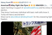 パウエル弁護士、日本のトランプ支持デモをＲＴ「全ての個人が基本的な数学スキルを持つ日本人はトランプが勝った事を知っている」