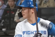 清宮幸太郎（23）.302 1本 9打点 出.412 OPS.854