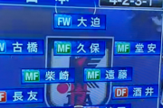古橋と長友の左サイド…全く連携できてなかったｗｗｗｗｗｗｗｗｗ