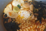 韓国人「韓国式ラーメンを作ってみました！点数で評価して下さい」→「100点！」　韓国の反応