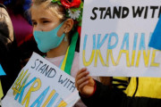 海外「世界平和」東京で在日ウクライナ人たちが抗議デモ（海外の反応）
