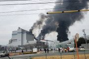 愛知県の武豊火力発電所で爆発事故　大量の黒煙が上がる