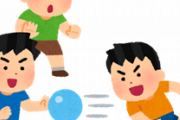 学校の昼休み　普通の人「ドッジボールやろーぜ！」「サッカーやる人～？」ｷｬｯｷｬｯ　彡(ﾟ)(ﾟ)「…」