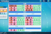 【パワプロ2020】26歳以下の選手でペナント5回まわしてみた