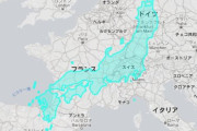 海外「日本って大きかったの？」ヨーロッパとの面積比較が話題に