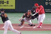 カープ堂林が巨人戸郷から先制2点タイムリー！野間2塁打→小園安打から4番の仕事