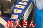 【動画】新人さん、おにぎり工場の梅干し係配属決定