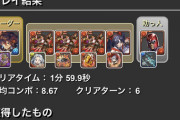 【パズドラ】みんな秘才の氷城周回してる？自作パーティの方が効率的との声も