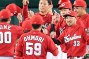 カープ栗林が歴代3位の18戦連続セーブ！今季35セーブ目で新人最多まであと「2」！「今が一番プレッシャーがかかっている」