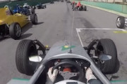 【動画】最後尾から抜きまくって2位でフィニッシュするF1600の車載映像が熱すぎる。