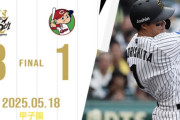 【快勝】阪神3-1広島で2連勝首位キープ!!勝ち投手伊原は6回1失点の好投!!森下の決勝打!!