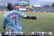 ヤクルト長岡さんのロッテ3連戦成績wwwまた新たな鴎キラー爆誕