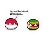 【ジンバブエ】ジンバブエは酷いよ【ポーランドボール】