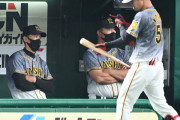 矢野監督がバント失敗の中野に苦言「流れ的には痛いね」