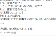 【悲報】娘「ママは疲れてても家事するのにパパはしないの何で？」パパ「…」驚異の30まんいいね