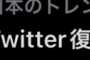 Twitterがついに復活！  「本当に復活してる！」 歓喜の声あふれる・・