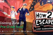 協力型パズルゲーム『How 2 Escape: Lost Submarine』が6/25に発売決定、無料デモ版も配信中