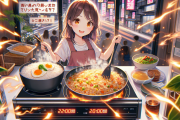 どうしてまだIH調理ヒーターにしてないの？IHならチャーハンも美味しく作れるよ