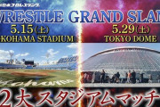 新日本プロレス、5月15日横浜スタジアム大会、5月29日東京ドーム大会を開催延期