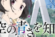 【4日間で興行収入1,6億円】アニメ映画『空の青さを知る人よ』感想まとめ・・・・「良作。個人的には秩父3部作の中では一番」