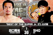 『BEST OF SUPER Jr. 27』 田口隆祐vsSHO 【11.23群馬】