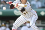 阪神中野拓夢４戦連続犠打で均衡破る１点呼ぶ、弾いた球カバーする好守備も