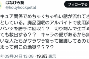 【悲報】プリキュア界隈、地獄。ゴミ捨て場からプリキュア女児下着を『救済』と称して回収する特級プリキュアおじさんが出現