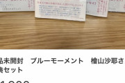 【悲報】檜山沙耶さんのグッズ、メルカリに大量出品されてしまう