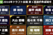 【朗報】2016ドラフト1位、ガチで豊作だった