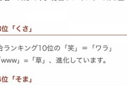 最近の女子高生ってマジで「ワイ」とか「草」とかリアルで言うんだな・・・