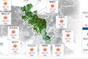 京都の17日の気温予想バグる