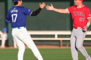 海外の反応   「二人のレジェンド」大谷翔平、トラウトと再開
