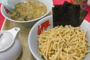 山岡家のつけ麺は割りスープがあってもスープ飲めないよな？