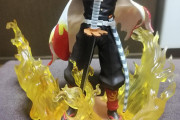 【画像】鬼滅の刃の煉獄さんのフィギュアをAliexpressで買った結果ｗｗｗ