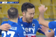 【動画】吉田麻也(32）がセリエA初ゴール! サンプドリアは2発完封で連勝達成