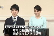 眞子さま、年内に小室さんと結婚へ