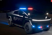 世界初！テスラのサイバートラックが次世代パトカーに。専用のカスタム仕様がすごい