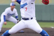 中日根尾、動くジャイロ直球で先発ローテ前進