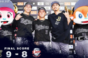 08.02　B9-8L漆黒の猛牛、碧き獅子を打ち砕く！11安打9得点の猛攻で勝利を掴む！