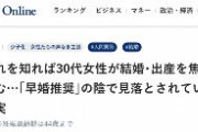 【プレジデント誌】これを知れば30代女性が結婚･出産を焦らなくて済む…｢早婚推奨｣の陰で見落とされている意外な事実　本当の妊娠適齢期は44歳まで