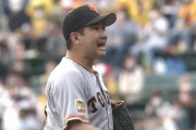 【GIF】巨人小林誠司さん、菅野に怒られる
