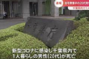 【終わり】千葉県２０代男性、自宅療養中に死亡
