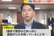 小泉「東京のど真ん中に農協がビルを持っていることを求めている人は誰もいない」