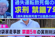 飯塚幸三、たったの禁錮5年（求刑7年）