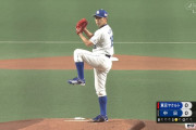 中日・吉見が引退登板　全盛期を彷彿とさせるアウトローで空振り三振