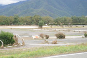 台風19号の影響でAC長野パルセイロの練習拠点が冠水　復旧のめど立たず