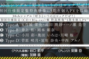 【乃木坂46】振り分けがただの五十音順とは恐れ入った…